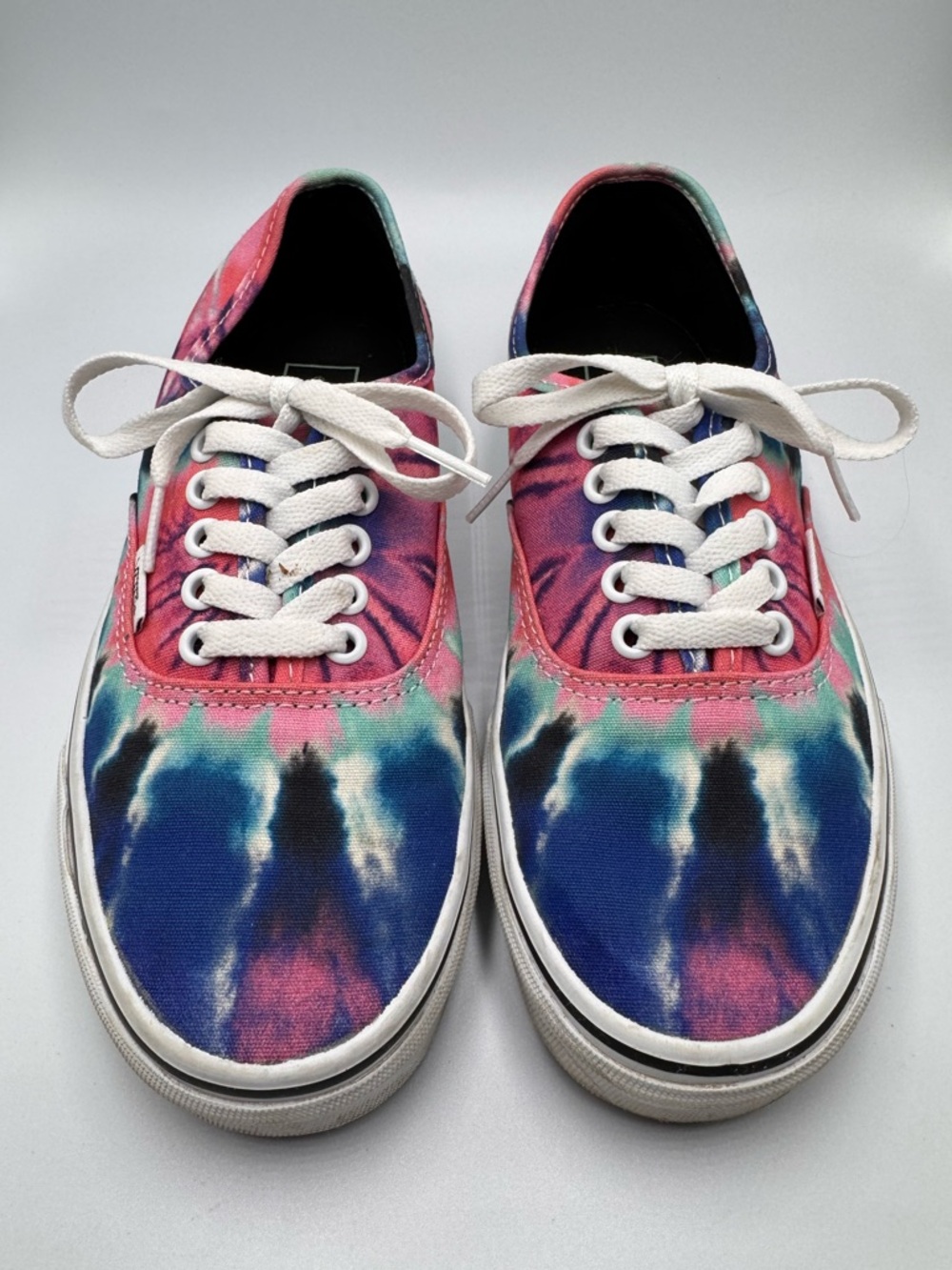 Vans Tie-Dye Sneakers Pink/Blue/Mint Women's 8/Men’s 6.5